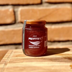 Geleia de Cebola Roxa com Vinho Cabernet Sauvignon Frutteto 250g