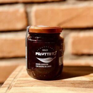 Geleia de Amora Silvestre com Raspas de Limão Frutteto 250g