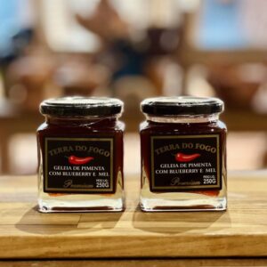 Geleia de Pimenta com Blueberry e Mel Terra do Fogo 250 g