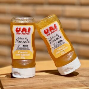 Geleia de Pimenta Com Abacaxi Uai Red Pepper 260g